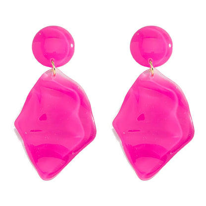 WAVY RESIN EARRINGS