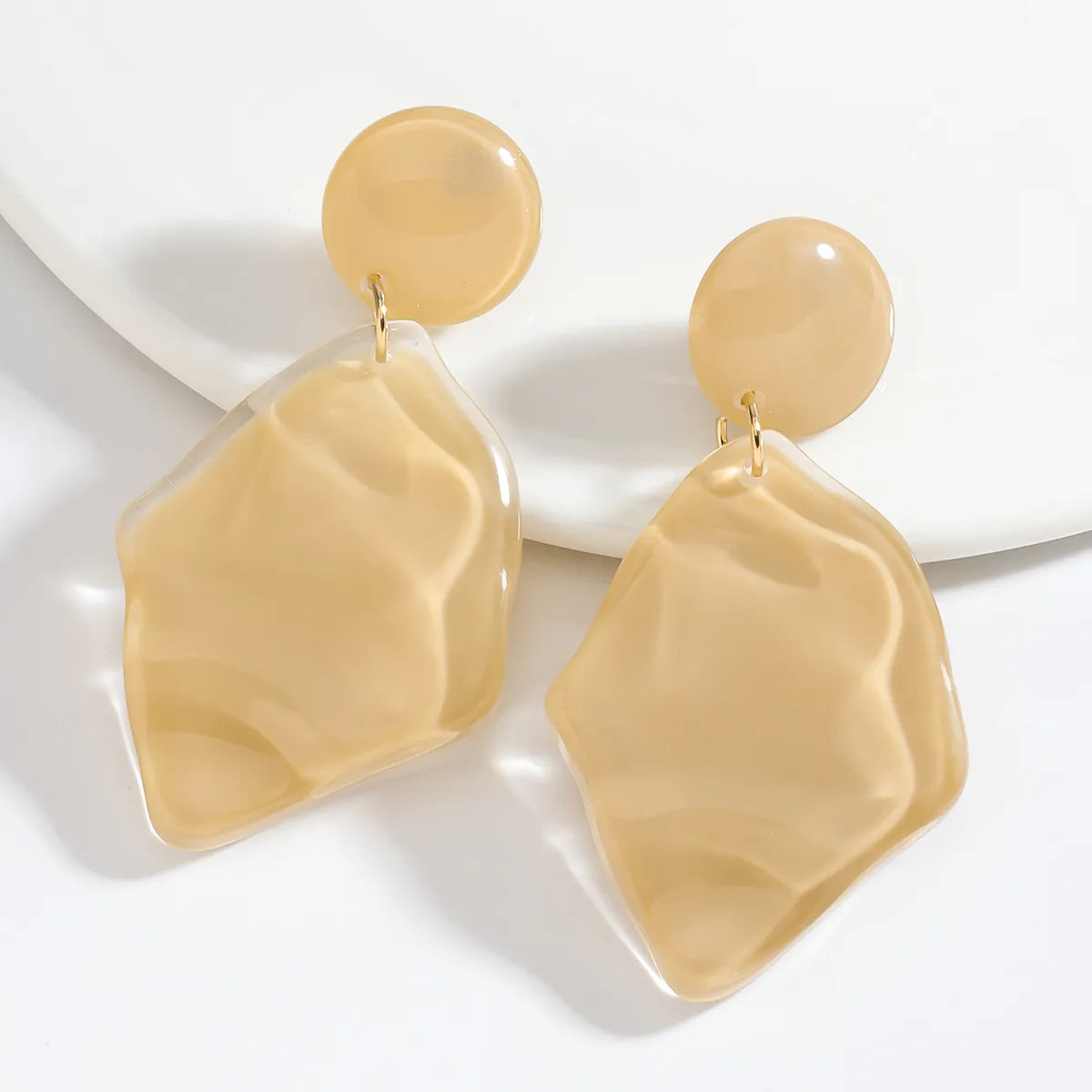 WAVY RESIN EARRINGS