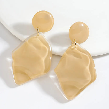 WAVY RESIN EARRINGS