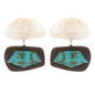 TRACY RESIN STATEMENT EARRINGS
