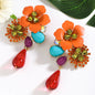 NASTURTIUM EARRINGS