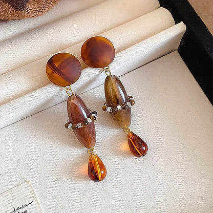 CINNAMON DROP EARRINGS
