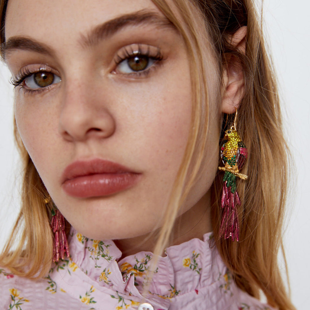 PARROT EARRINGS