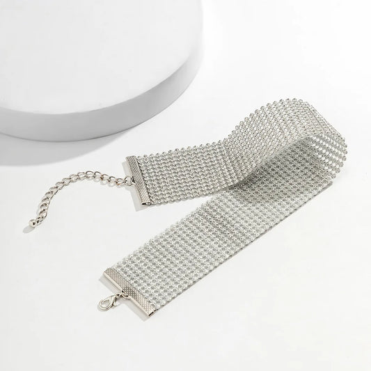 DISCO MESH CHOKER