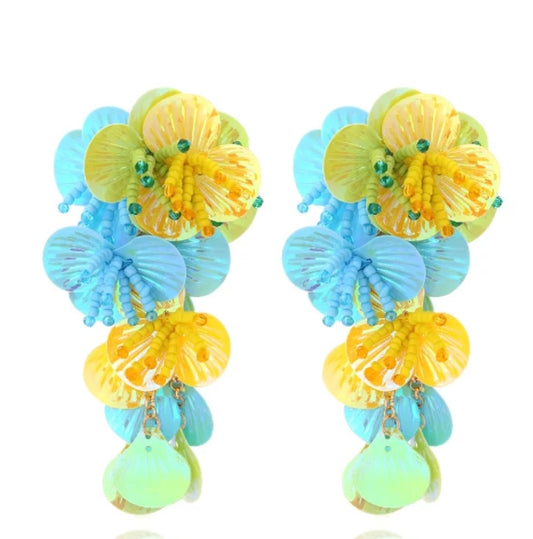 MERMAID STATEMENT EARRINGS