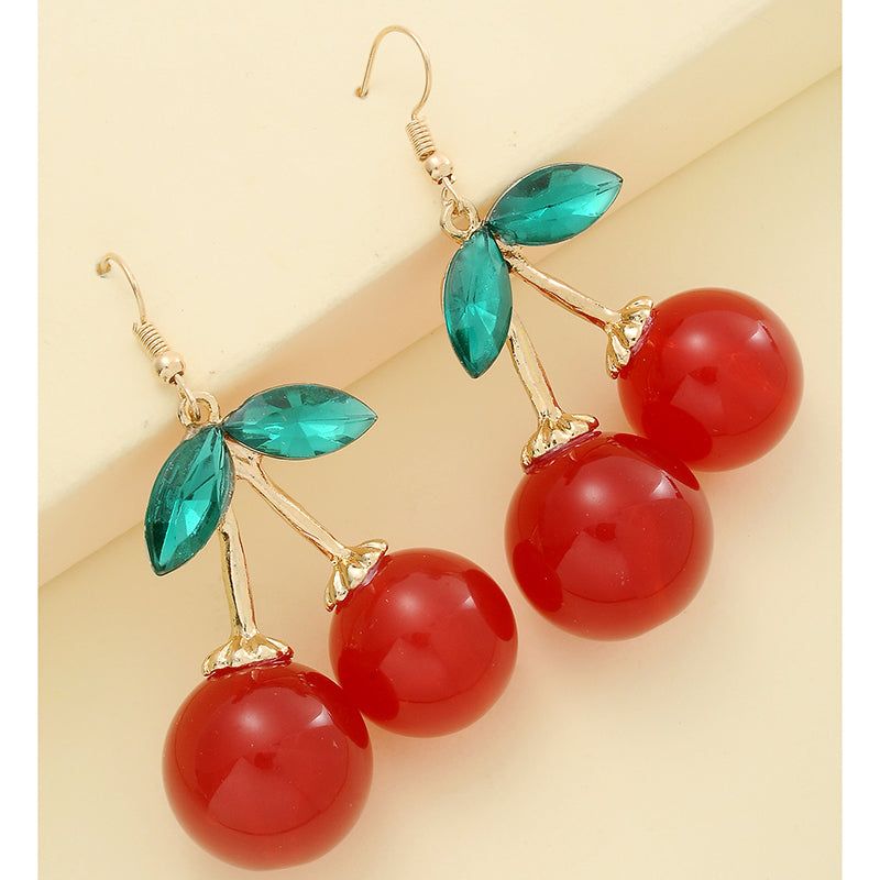 CHERRY ON TOP EARRINGS