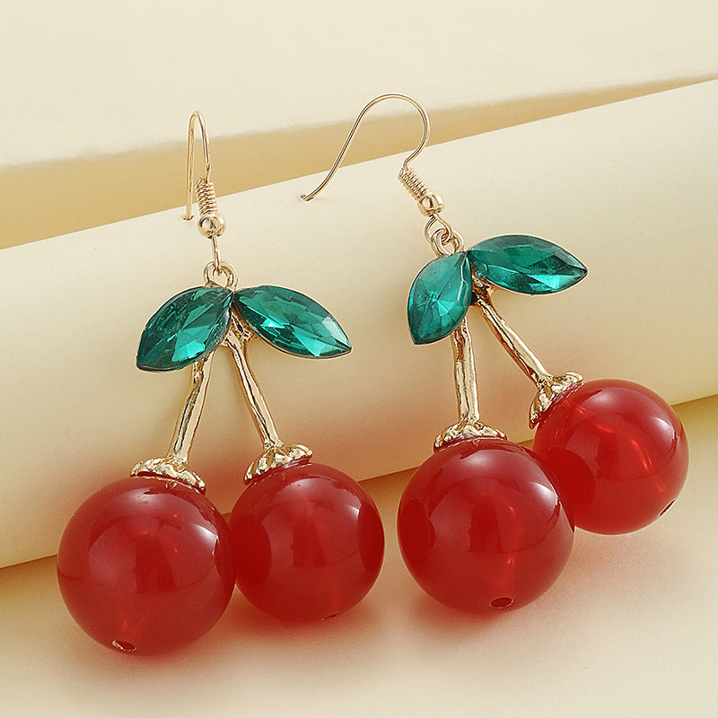 CHERRY ON TOP EARRINGS
