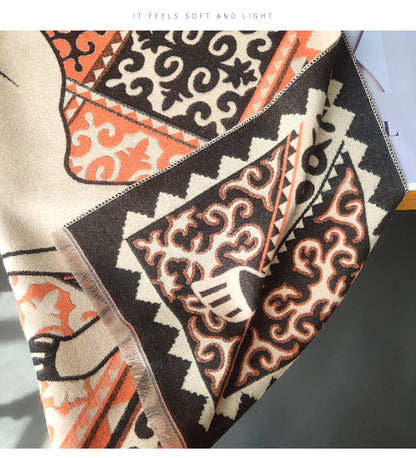 HOOF PRINT SCARF