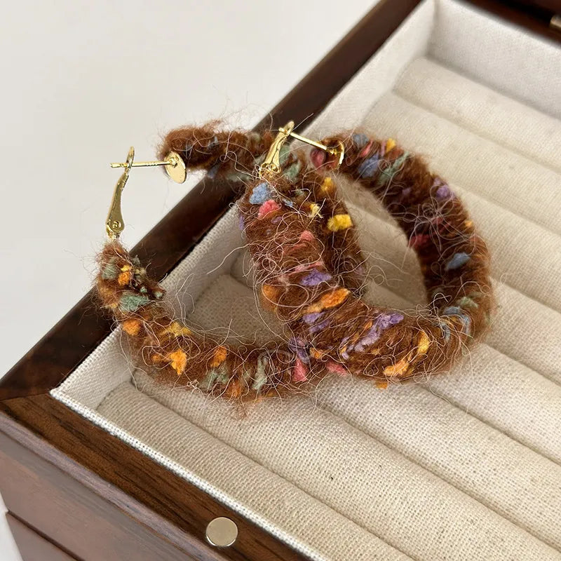 SWEATER WEATHER WRAPPED EARRINGS
