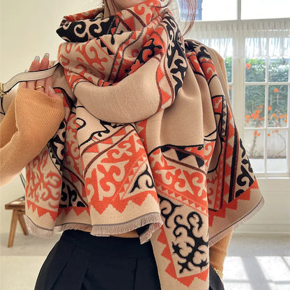 HOOF PRINT SCARF