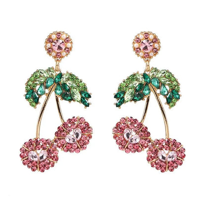 WICKED CHERRY EARRINGS