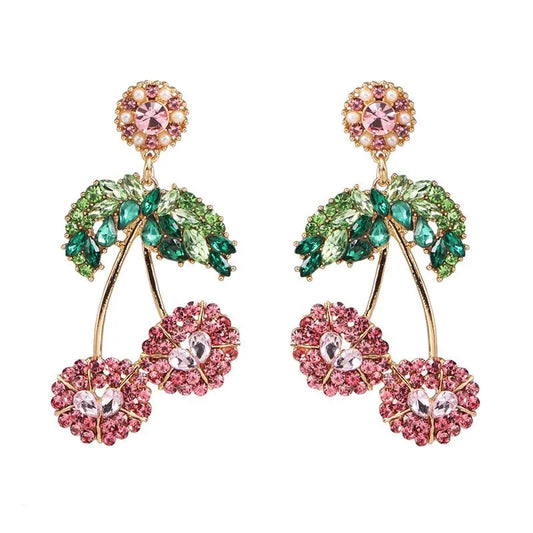 WICKED CHERRY EARRINGS